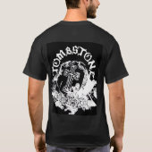 骨組黒 Tシャツ (裏面)