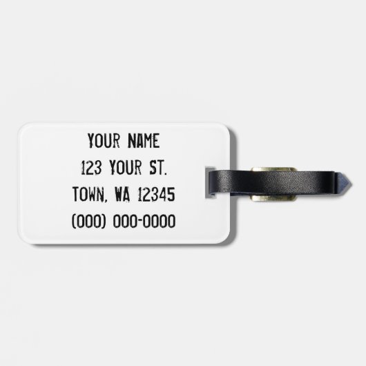 骨組 ラゲッジタグ (裏面横)