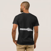 骨組Guitar_Frontおよび背部 Tシャツ (裏面フル)