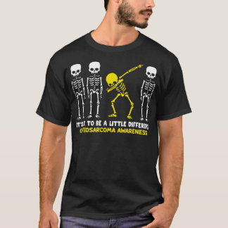 骨肉腫認識度そのOk少し違いになる Tシャツ