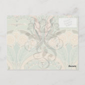 骨華美谷庭園アールヌーボー芸術 ポストカード (裏面)