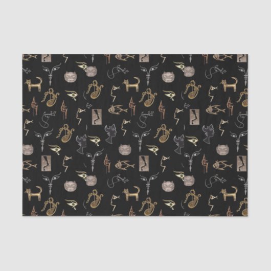 骨董品の小物入れ 薄葉紙 (正面)