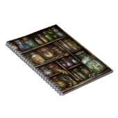 骨董品の魔女の箱ハーブと眼球 ノートブック (右側)