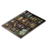 骨董品の魔女の箱ハーブと眼球 ノートブック (左側)