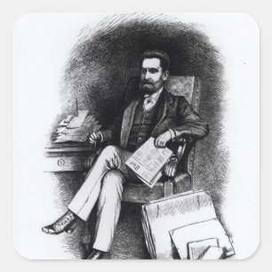 「骨董品」からのジョーゼフ・ピューリツァー、1887年 スクエアシール