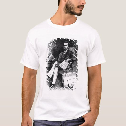 「骨董品」からのジョーゼフ・ピューリツァー、1887年 Tシャツ (正面)