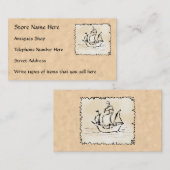 骨董屋のための名刺 名刺 (正面/裏面)