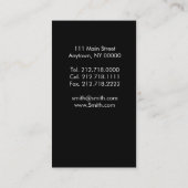 骨董屋の名刺 名刺 (裏面)