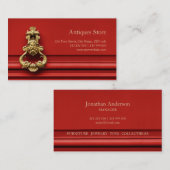 骨董屋の名刺 名刺 (正面/裏面)