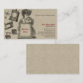 骨董屋/骨董屋/ヴィンテージの芸術 名刺 (正面/裏面)