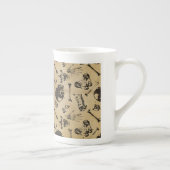 骨解剖学の考古学 ボーンチャイナマグカップ (右)