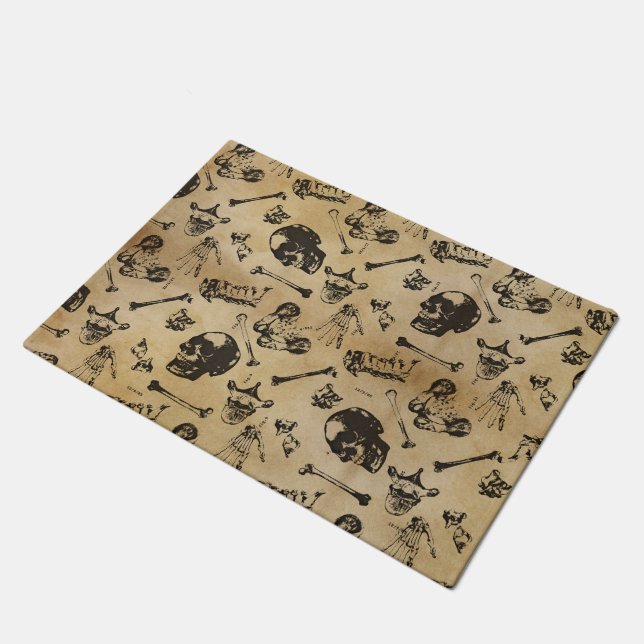 骨解剖考古学 ドアマット (アングル)