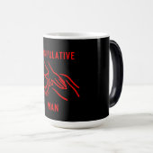 骨質おもしろい病者の贈物 モーフィングマグカップ (正面右)