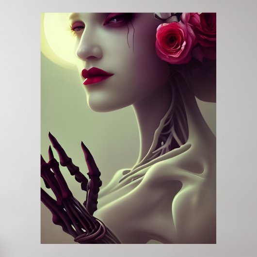 骨身の女性 ポスター (正面)