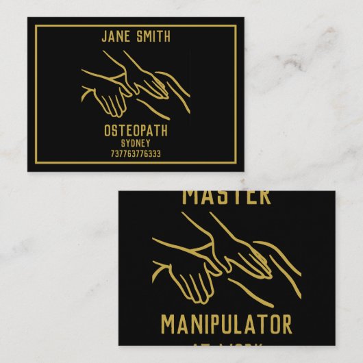 骨障害医学 名刺 (正面/裏面)