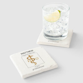 骨障害医師の卒業祝辞 ストーンコースター