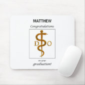 骨障害医師の卒業祝辞 マウスパッド (マウス)