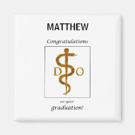 骨障害医師の卒業祝辞 マグネット