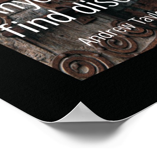 骨障害性健康引用文を見つけるA.T. Still ポスター (角)