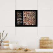 骨障害性健康引用文を見つけるA.T. Still ポスター (キッチン)