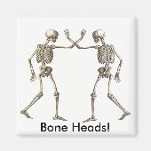 骨頭骨格冷凍機マグネット マグネット (正面)