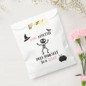 骨食欲ハロウィーンスケルトンキャンディロットバッグ フェイバーバッグ (封をした状態)