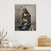 骨首飾り、最高評議会1899 ポスター (キッチン)