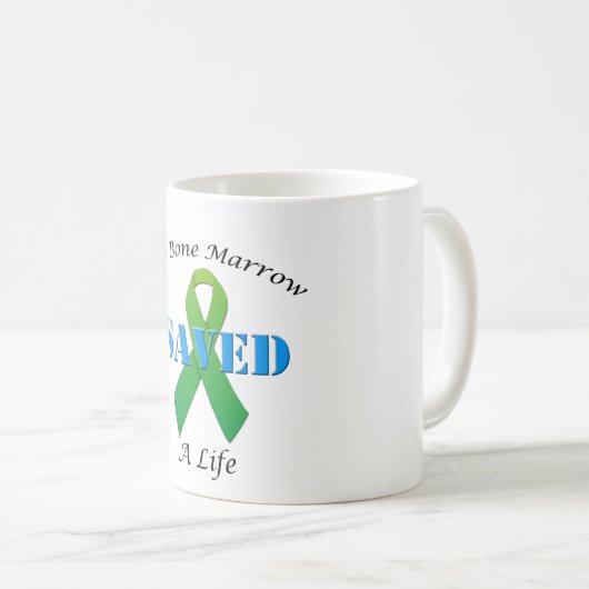 骨髄の提供者のギフト コーヒーマグカップ (正面右)