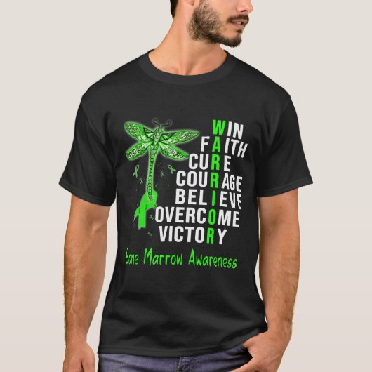 骨髄ウォリアー骨髄認識度 Tシャツ (正面)