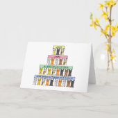 骨髄移植ルイの幸せな記念日。 カード (黄色い花)