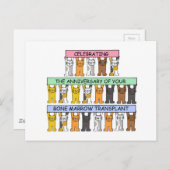 骨髄移植記念日 ポストカード (正面/裏面)