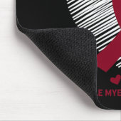 骨髄腫認識度リボン血液がん生存者Pla マウスパッド (コーナー)