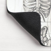 骨 マウスパッド (コーナー)