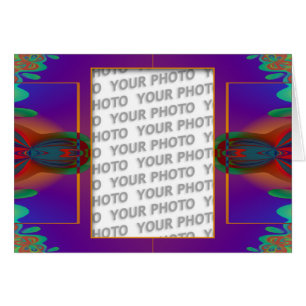 (骨)突起のフラクタルの装飾+あなたの写真