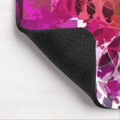 （骨）突起フラクタルアート – spider web マウスパッド (コーナー)