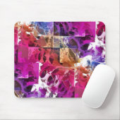 （骨）突起フラクタルアート – spider web マウスパッド (マウス)