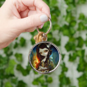 "骨" Keychainのプリンセス キーホルダー (手)