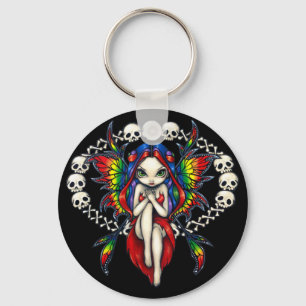 "骨" Keychainの虹 キーホルダー