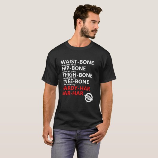 骨 Tシャツ (正面フル)