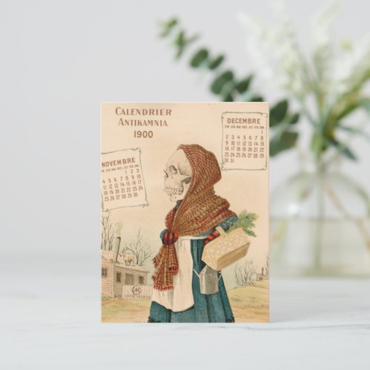 骸の女 ポストカード (スタンド正面)