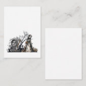 骸骨と死体の花嫁 ノートカード (正面/裏面)