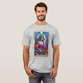 骸骨のハイパードガーデナー タロット Tシャツ (正面フル)