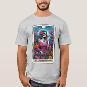 骸骨のハイパードガーデナー タロット Tシャツ (正面)