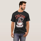 骸骨の手に眼球ストリートウェア Tシャツ (正面フル)