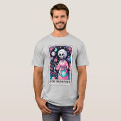 骸骨の祖母タロット Tシャツ (正面フル)