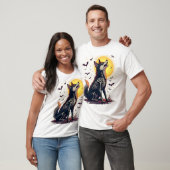 骸骨柴犬の叫び Tシャツ (ユニセックス)