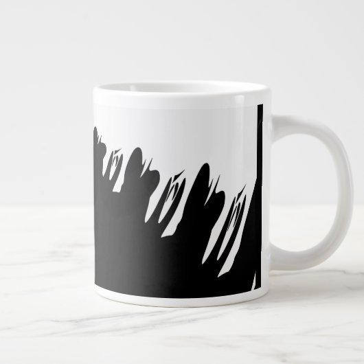 骸骨遊の曲を作る角笛 ジャンボコーヒーマグカップ (右)