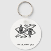 骸骨 キーホルダー (正面)