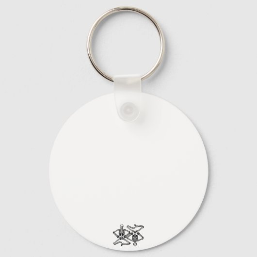 骸骨 キーホルダー (裏面)