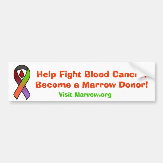 髄の供給のバンパーステッカーはなります バンパーステッカー (正面)